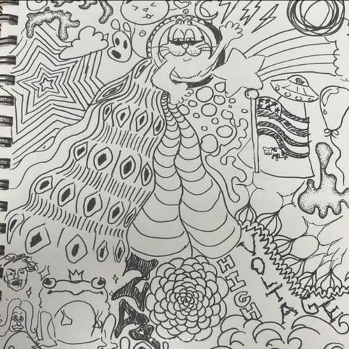 Garfield and more doodles