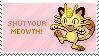 shutmeowth
